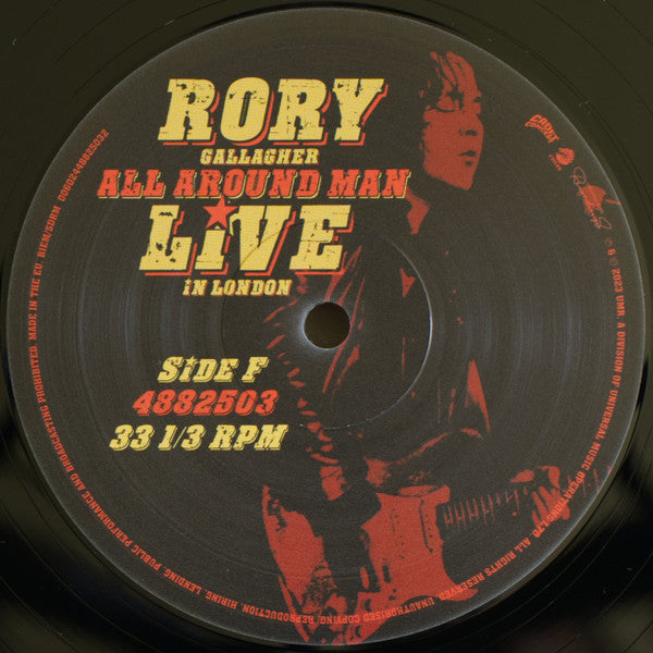 Rory Gallagher All Around Man (Live In London) 3xLP Mint (M) Mint (M)