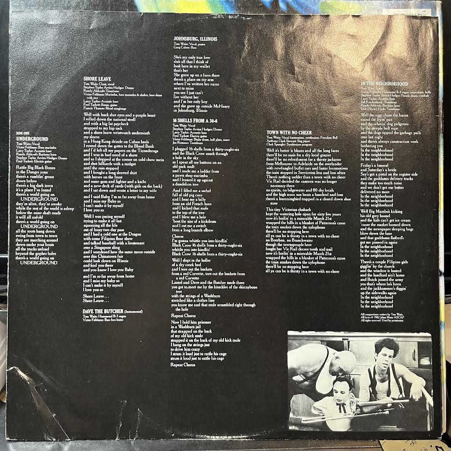 Swordfishtrombones (VINYL) | Excellent+ (EX+) Excellent (EX) - BLUES / USED *EXCELLENT+*