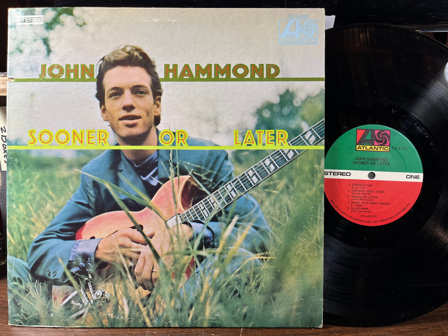 Sooner Or Later (VINYL) | Excellent+ (EX+) Excellent (EX) - BLUES / USED *EXCELLENT+*
