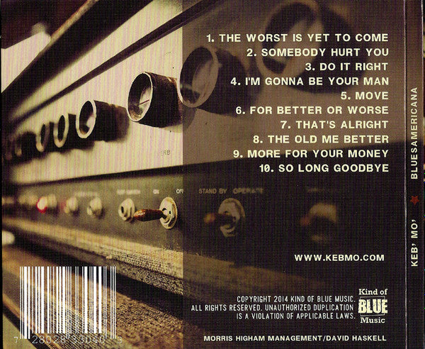 Bluesamericana (CD) | Excellent+ (EX+) Excellent (EX) - BLUES / USED *EXCELLENT+*