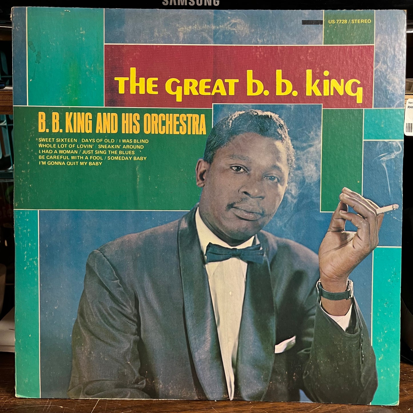 The Great B. B. King (VINYL) | Excellent (EX) Very Good Plus (VG+) - BLUES / USED *EXCELLENT*