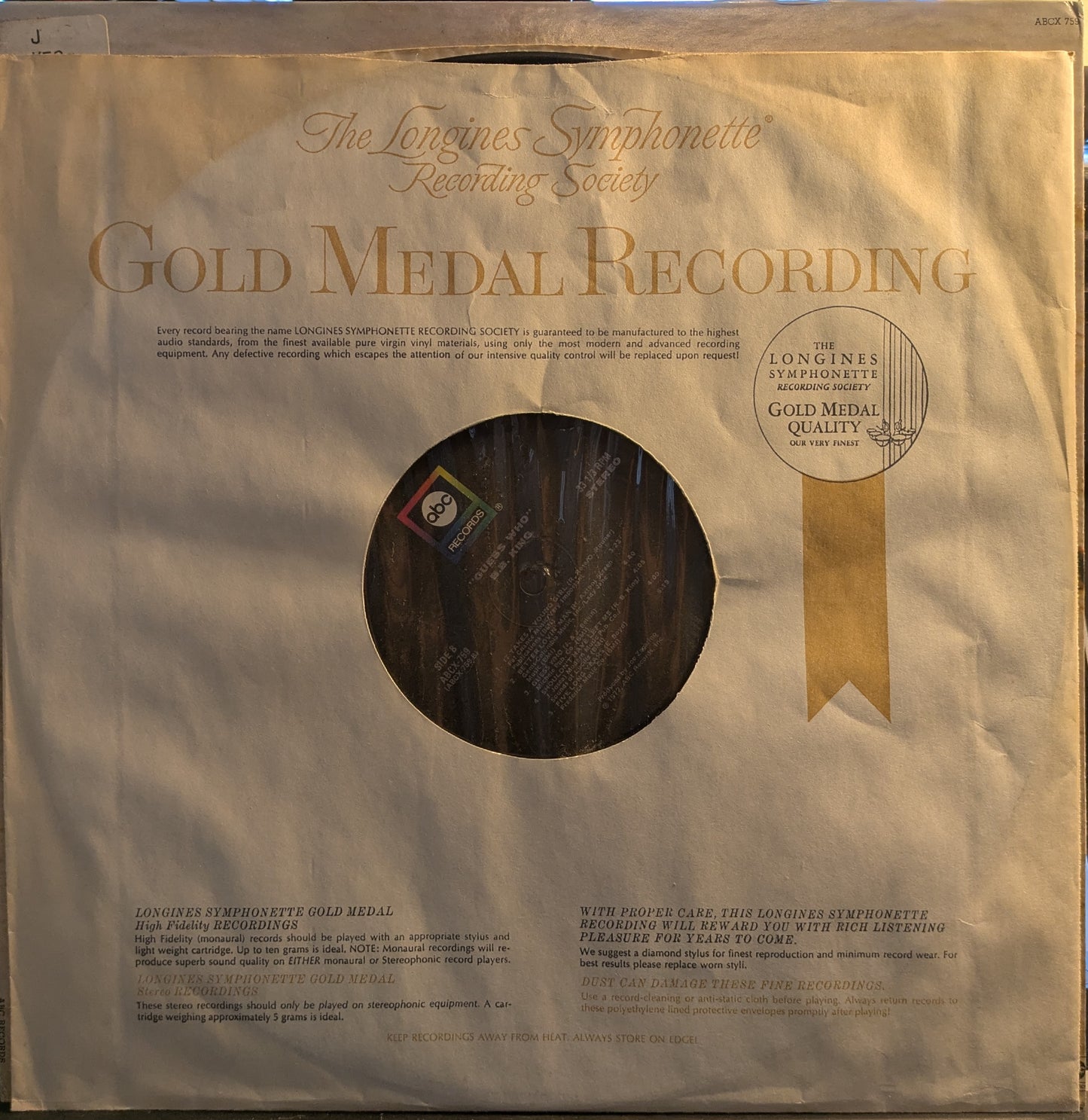Guess Who (VINYL) | Excellent (EX) Near Mint (NM) - BLUES / USED *EXCELLENT*