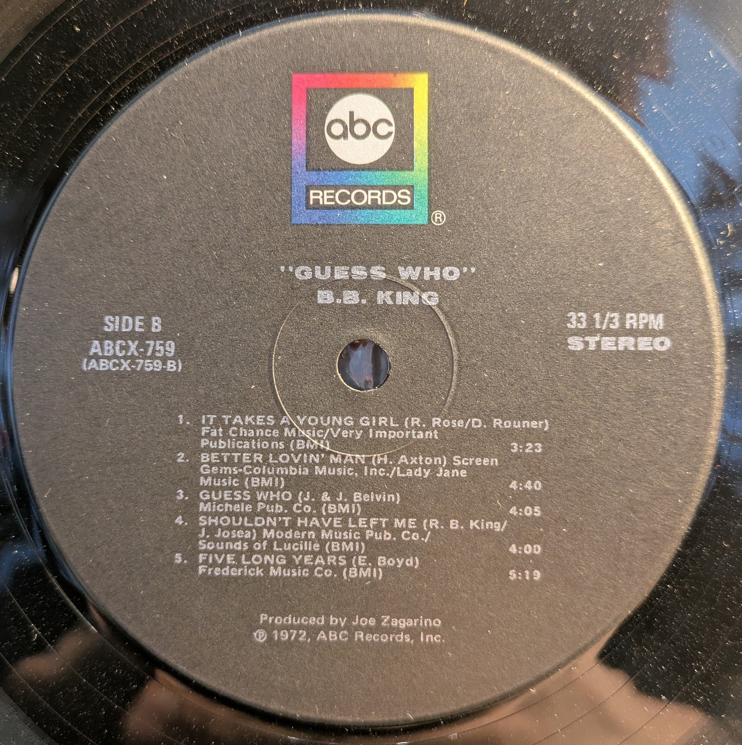 Guess Who (VINYL) | Excellent (EX) Near Mint (NM) - BLUES / USED *EXCELLENT*