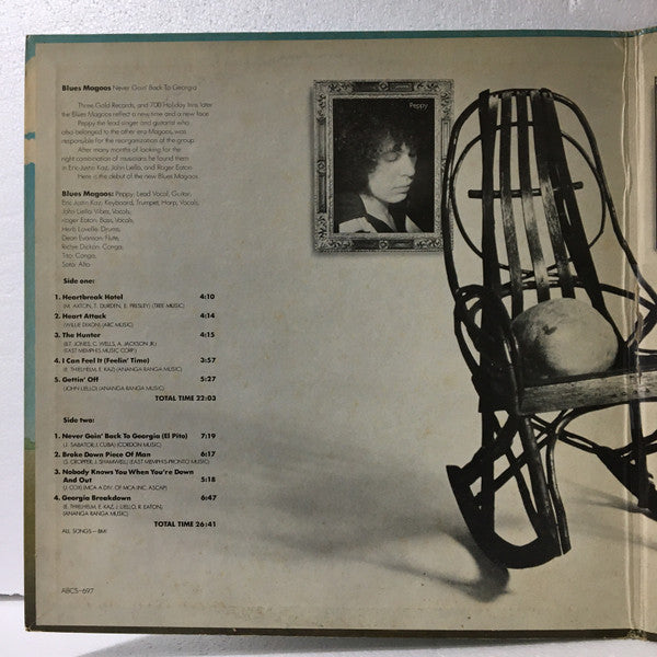 Never Goin' Back To Georgia | Very Good Plus (VG+) Very Good Plus (VG+) - BLUES / USED *EXCELLENT*