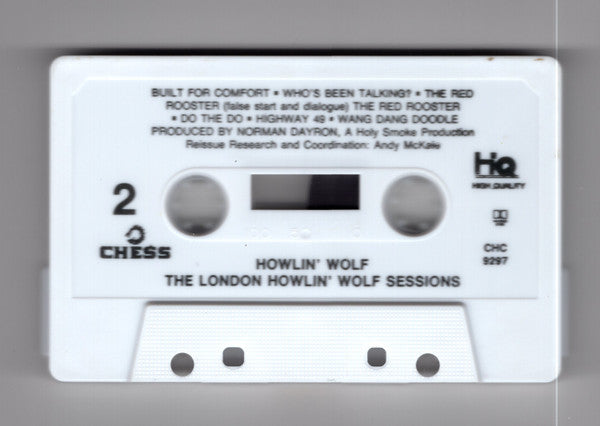 Howlin' Wolf - London Sessions (CASSETTE) | Near Mint (NM) Near Mint (NM) - BLUES / USED *NEAR MINT*