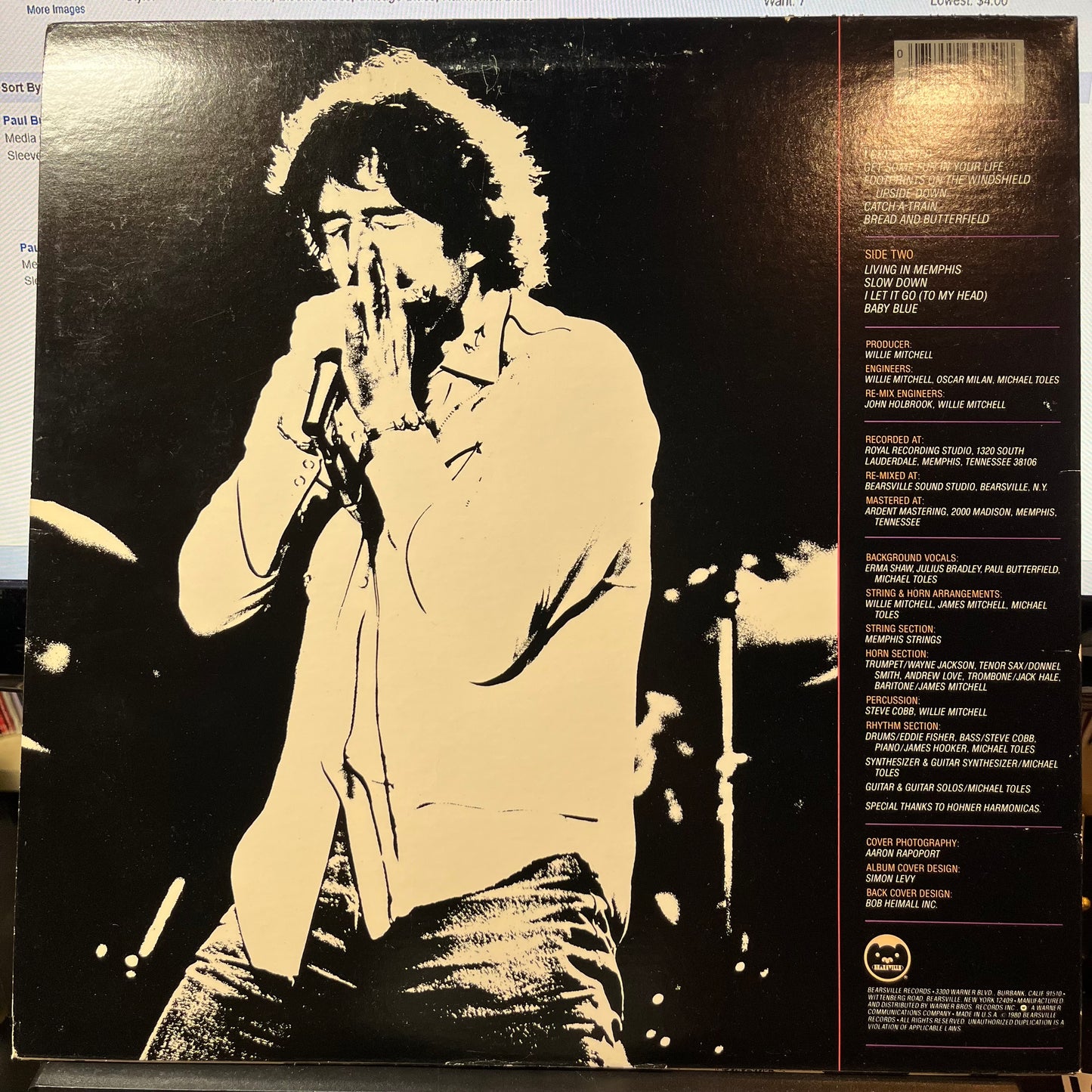North South (VINYL) | Near Mint (NM or M-) Near Mint (NM or M-) - BLUES / USED *NEAR MINT*