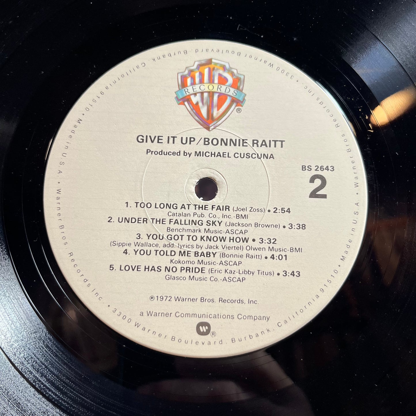 Give It Up (VINYL) | Near Mint (NM) Excellent (EX) - BLUES / USED *NEAR MINT*