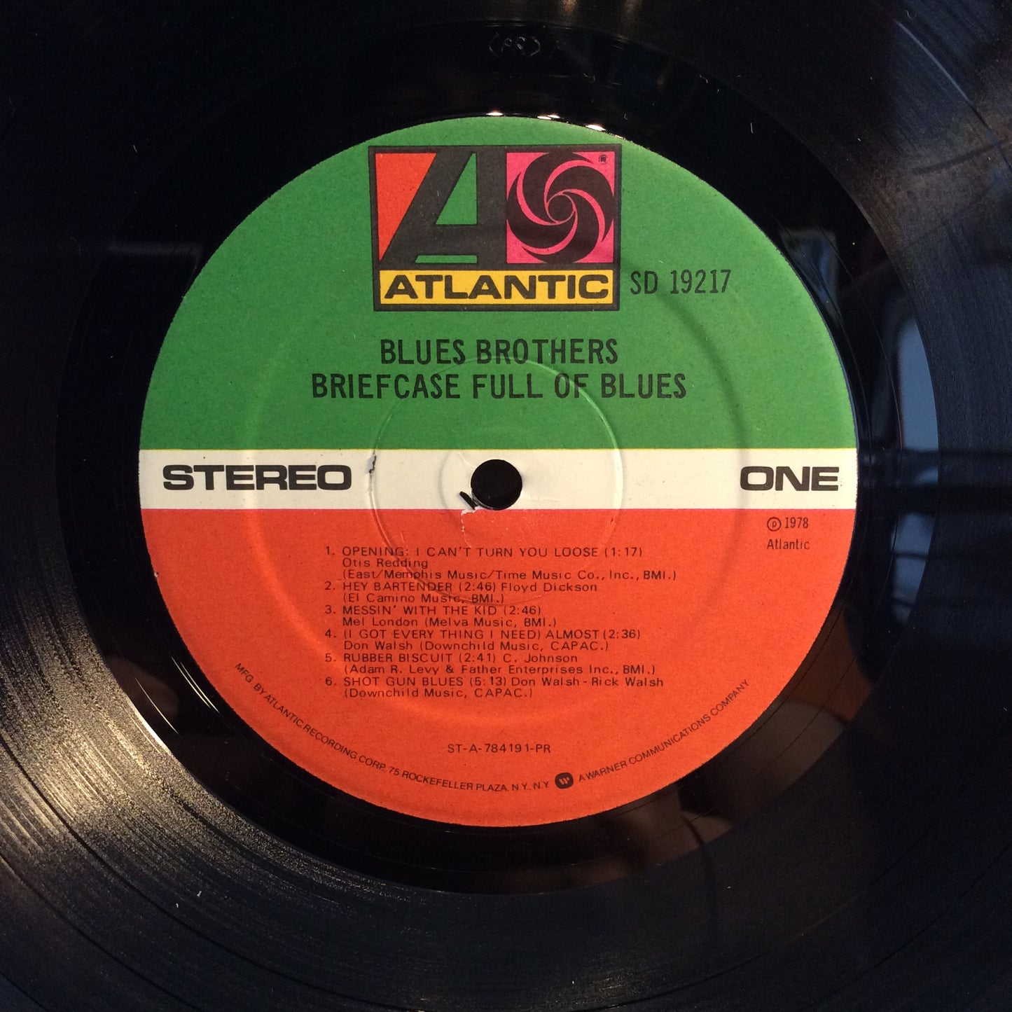 Briefcase Full Of Blues (VINYL) | Very Good Plus Plus (VG++) Excellent (EX) - BLUES / USED *VERY GOOD++*