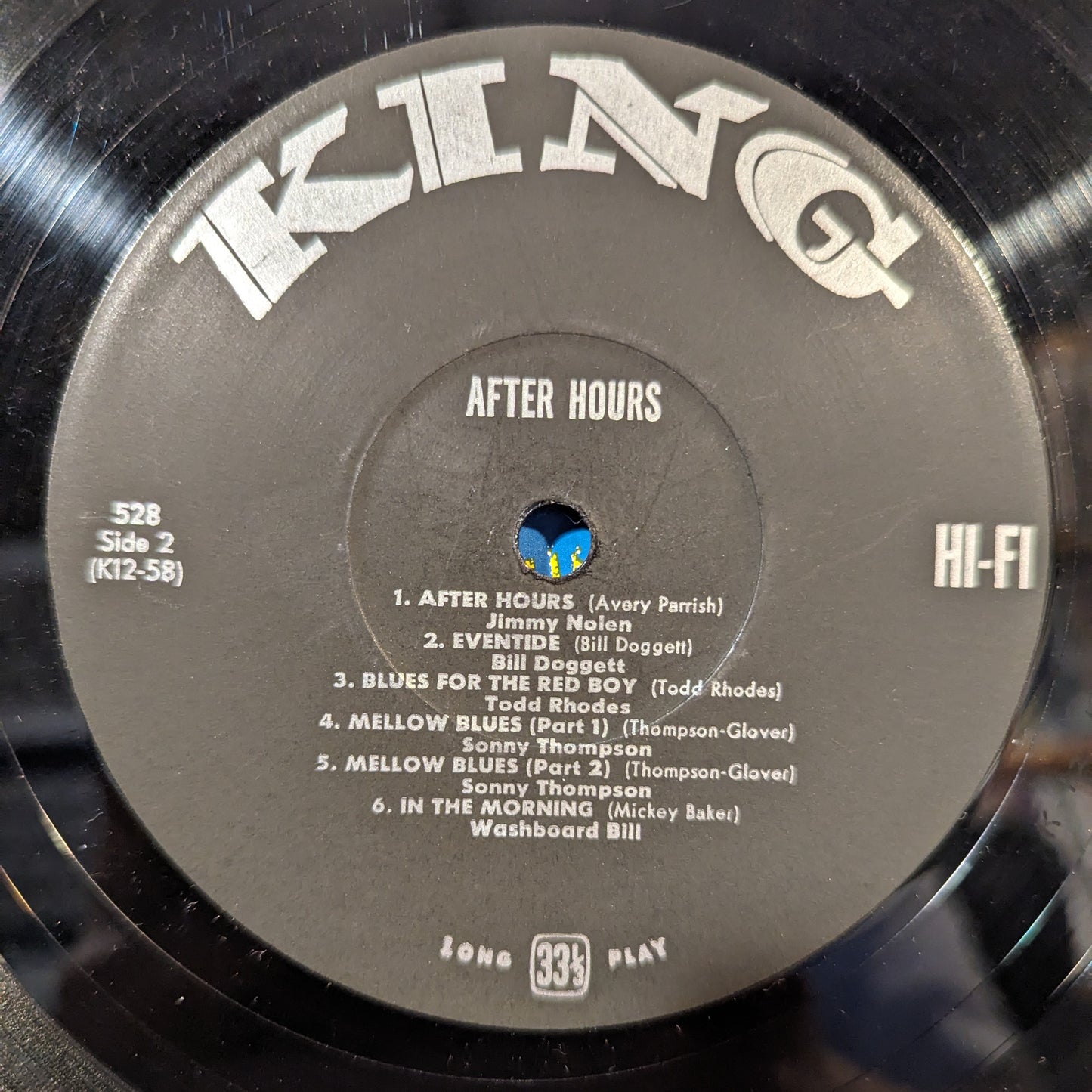 Various - After Hours *MONO* | Very Good (VG) Good Plus (G+) - BLUES / USED *VERY GOOD*