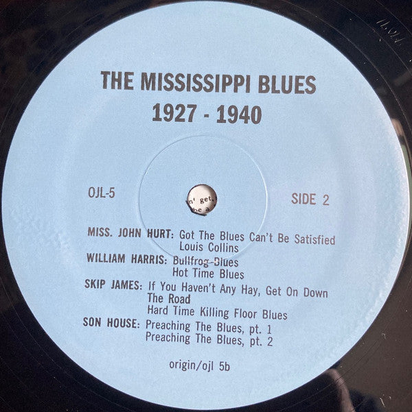 The Mississippi Blues 1927-1940 | Mint (M) Mint (M)