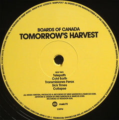 Boards Of Canada Tomorrow's Harvest Warp Records, Music70 2xLP, Album Mint (M) Mint (M)