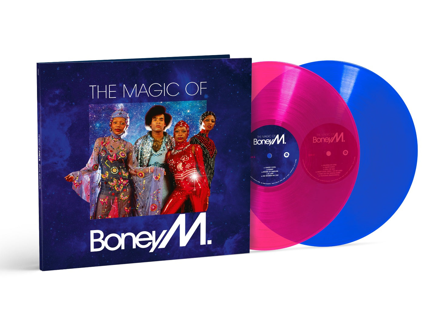 Magic Of Boney M. (Special Remix Edition / Transparent Magenta & Blue Vinyl) | Mint (M) Mint (M)