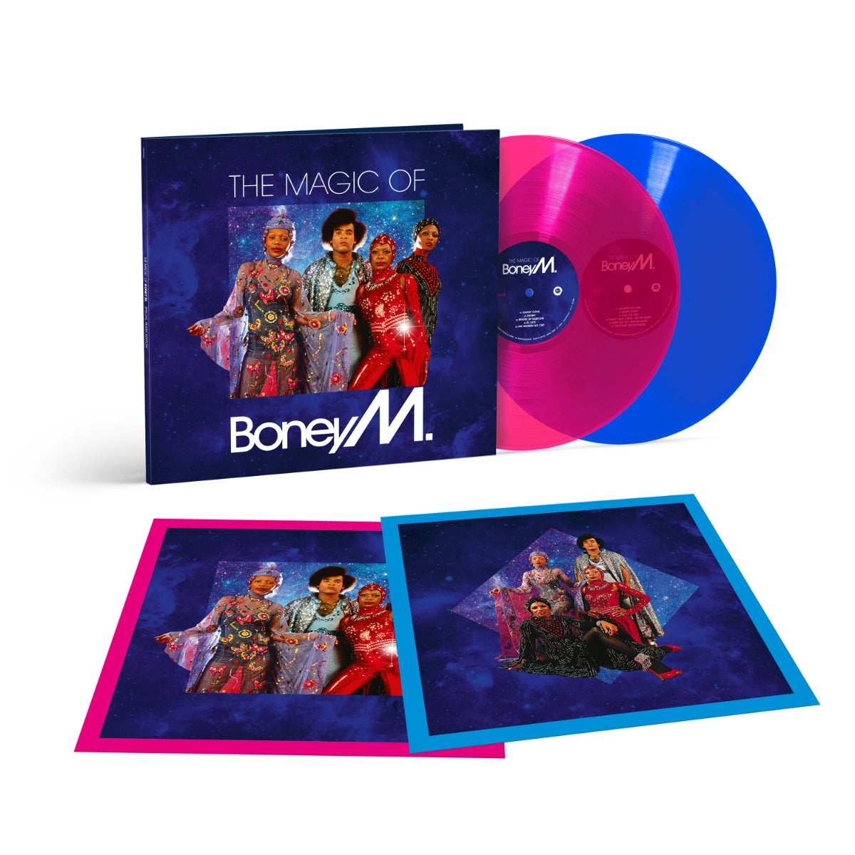 Magic Of Boney M. (Special Remix Edition / Transparent Magenta & Blue Vinyl) | Mint (M) Mint (M)