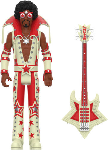 Super7 - Bootsy Collins - ReAction Figures Wv3 - Bootsy Collins (Glow) (Collectible, Action Figure) |
