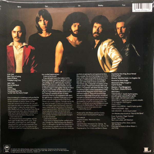 Boston | Mint (M) Mint (M) - ROCK *SEALED*