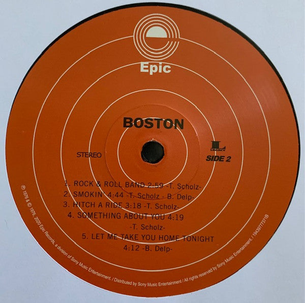 Boston | Mint (M) Mint (M) - ROCK *SEALED*