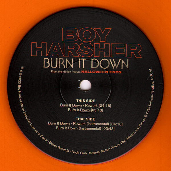 Burn It Down | Mint (M) Mint (M) - SYNTH-POP *COLOR*