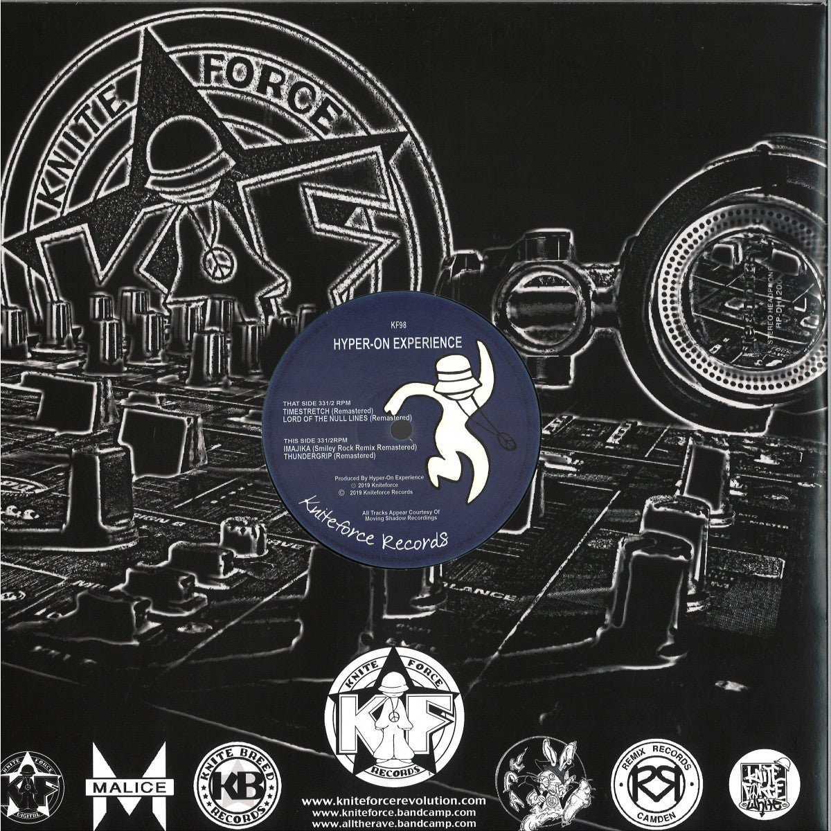Hyper-On Experience - Deaf In The Family (VINYL 12" Kniteforce) | NEW - BREAKS *NEW*