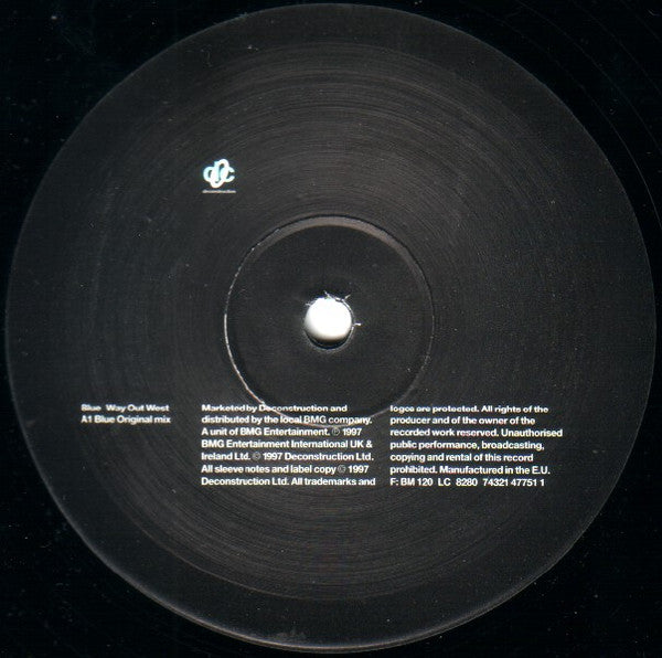 Blue (VINYL) | Excellent (EX) Very Good Plus (VG+) - BREAKS / USED *EXCELLENT*