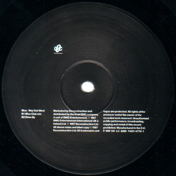 Blue (VINYL) | Excellent (EX) Very Good Plus (VG+) - BREAKS / USED *EXCELLENT*