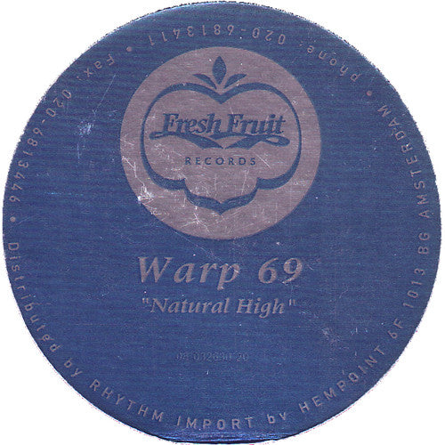 Warp 69 - Natural High (VINYL 12" FLAGBEARER FLAG 104 NOV 7, 1994) | USED Excellent (EX) Generic - BREAKS / USED *EXCELLENT*