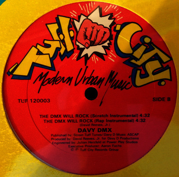 Davy DMX - The DMX Will Rock | Good Plus (G+) Near Mint (NM) - BREAKS / USED *GOOD+*