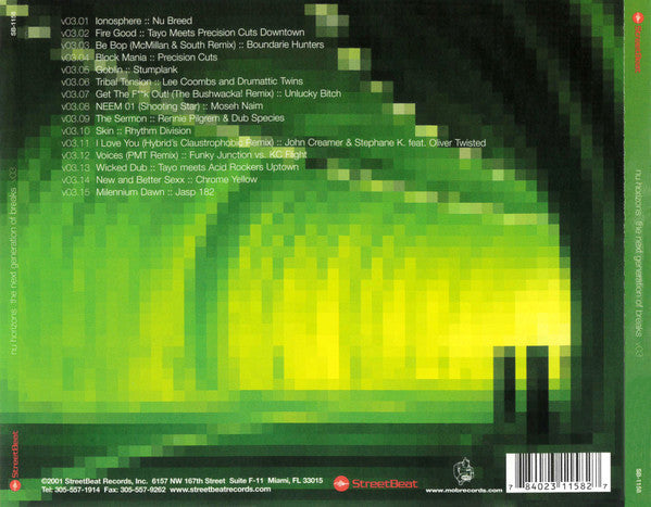 Tayo - Nu Horizons - The Next Generation Of Breaks v03 | - BREAKS / USED *NEAR MINT-*