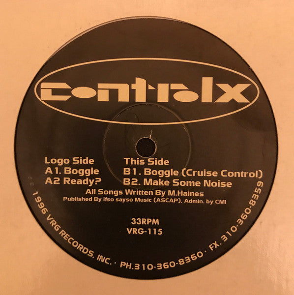 Boggle (12" VINYL) | Near Mint (NM) Generic - BREAKS / USED *NEAR MINT*