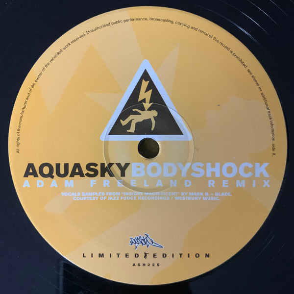 Bodyshock (Adam Freeland & Aquasky Remixes) | Near Mint (NM or M-) Very Good Plus (VG+) - BREAKS / USED *NEAR MINT*