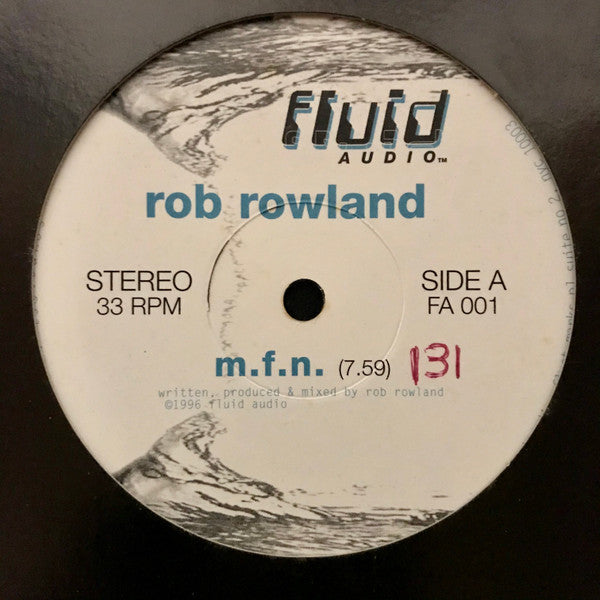 M.F.N. (12" VINYL) | Near Mint (NM) Excellent (EX) - BREAKS / USED *NEAR MINT*