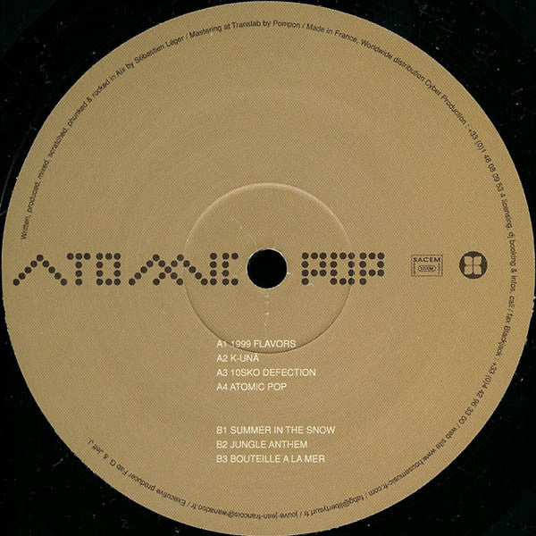 Atomic Pop | Very Good Plus (VG+) Very Good (VG)