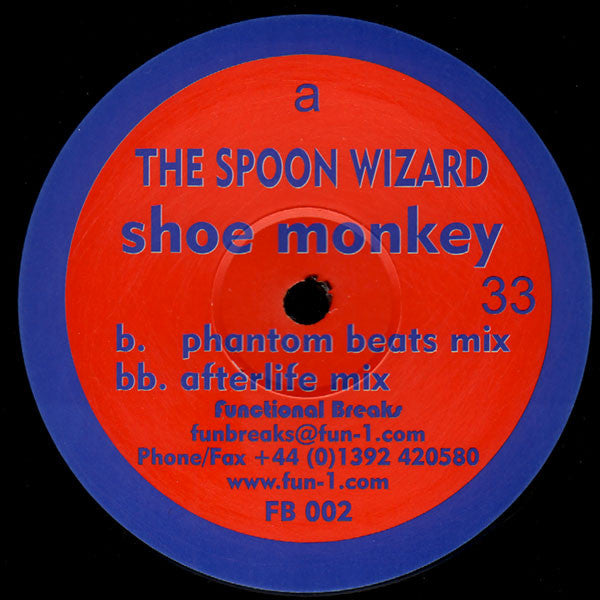 Shoe Monkey (VINYL) | Very Good Plus (VG+) Generic - BREAKS / USED *VERY GOOD+*