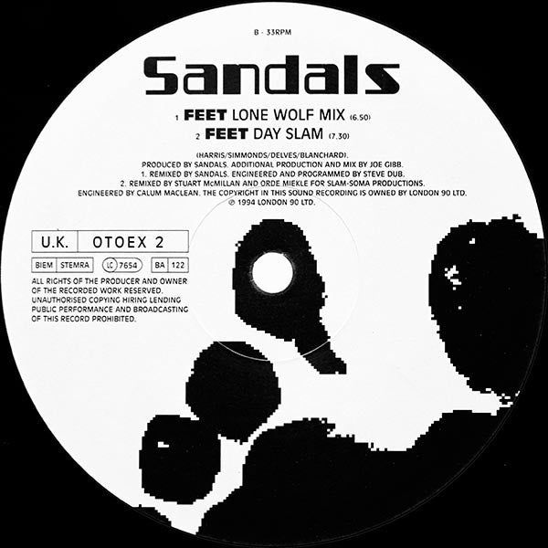 Feet (VINYL) | Very Good Plus (VG+) Excellent (EX) - BREAKS / USED *VERY GOOD+*