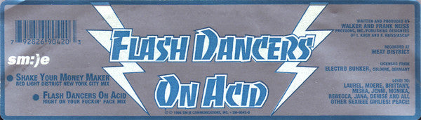 Flash Dancers On Acid (10" VINYL) | Very Good Plus (VG+) Very Good (VG) - BREAKS / USED *VERY GOOD*