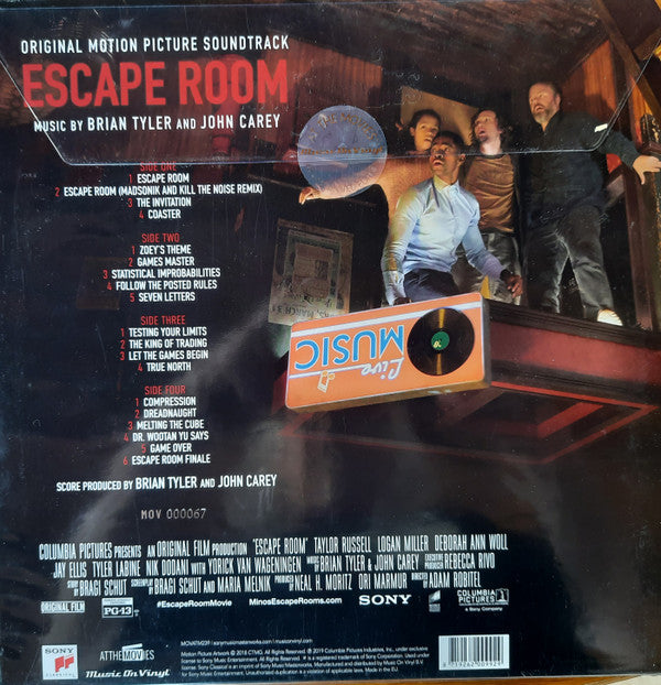 Escape Room (Original Motion Picture Soundtrack) | Mint (M) Mint (M) - SOUNDTRACK *COLOR*