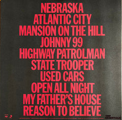 Bruce Springsteen Nebraska Columbia, Sony Music Commercial Music Group LP, Album, Club, RE, RM, Bla Mint (M) Mint (M)