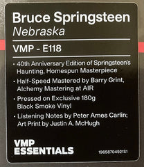 Bruce Springsteen Nebraska Columbia, Sony Music Commercial Music Group LP, Album, Club, RE, RM, Bla Mint (M) Mint (M)