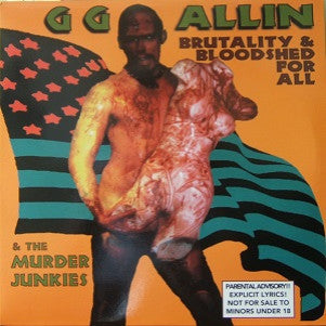 Allin, GG & The Murder Junkies - Brutality & Bloodshed For All (CD) |