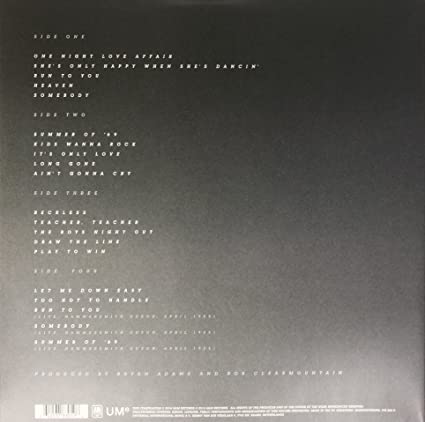 Reckless (Bonus Tracks, Anniversary Edition, Remastered) (2 Lp's) | Mint (M) Mint (M) - ROCK *SEALED*