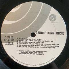 Carole King Music Ode Records (2), Ode Records (2), Ode Records (2) LP, Album, Gat Very Good Plus (VG+) Very Good Plus (VG+)