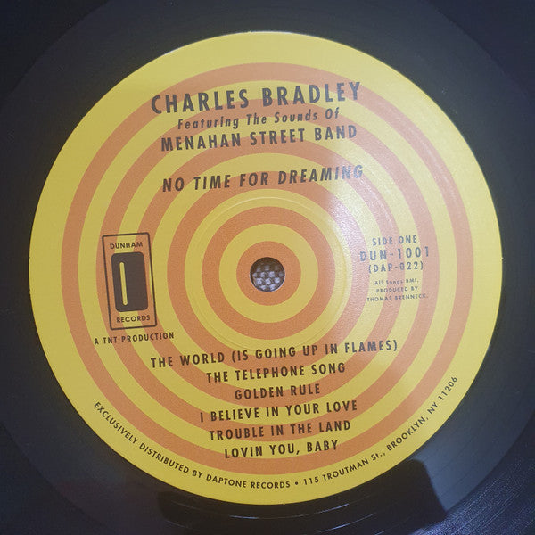 Charles Bradley Featuring The Sounds Of Menahan St No Time For Dreaming Mint (M) Mint (M)