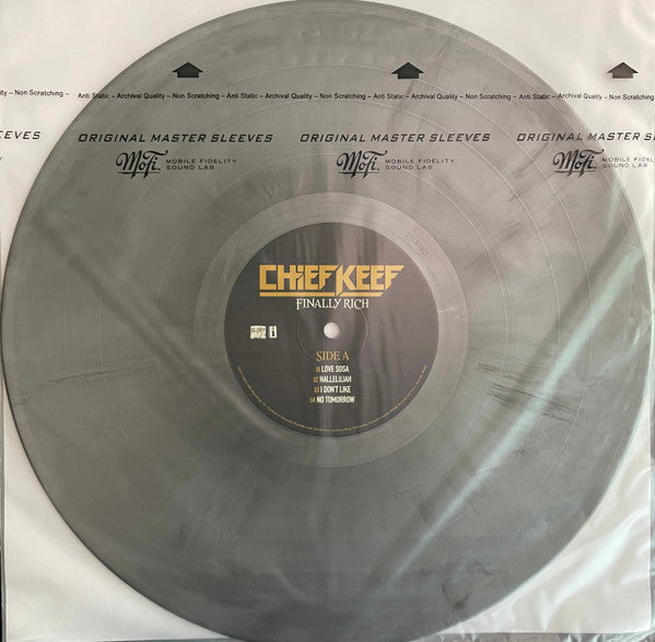 Chief Keef Finally Rich Interscope Records 2xLP, Album, Club, RE, RM, Sil Mint (M) Mint (M)