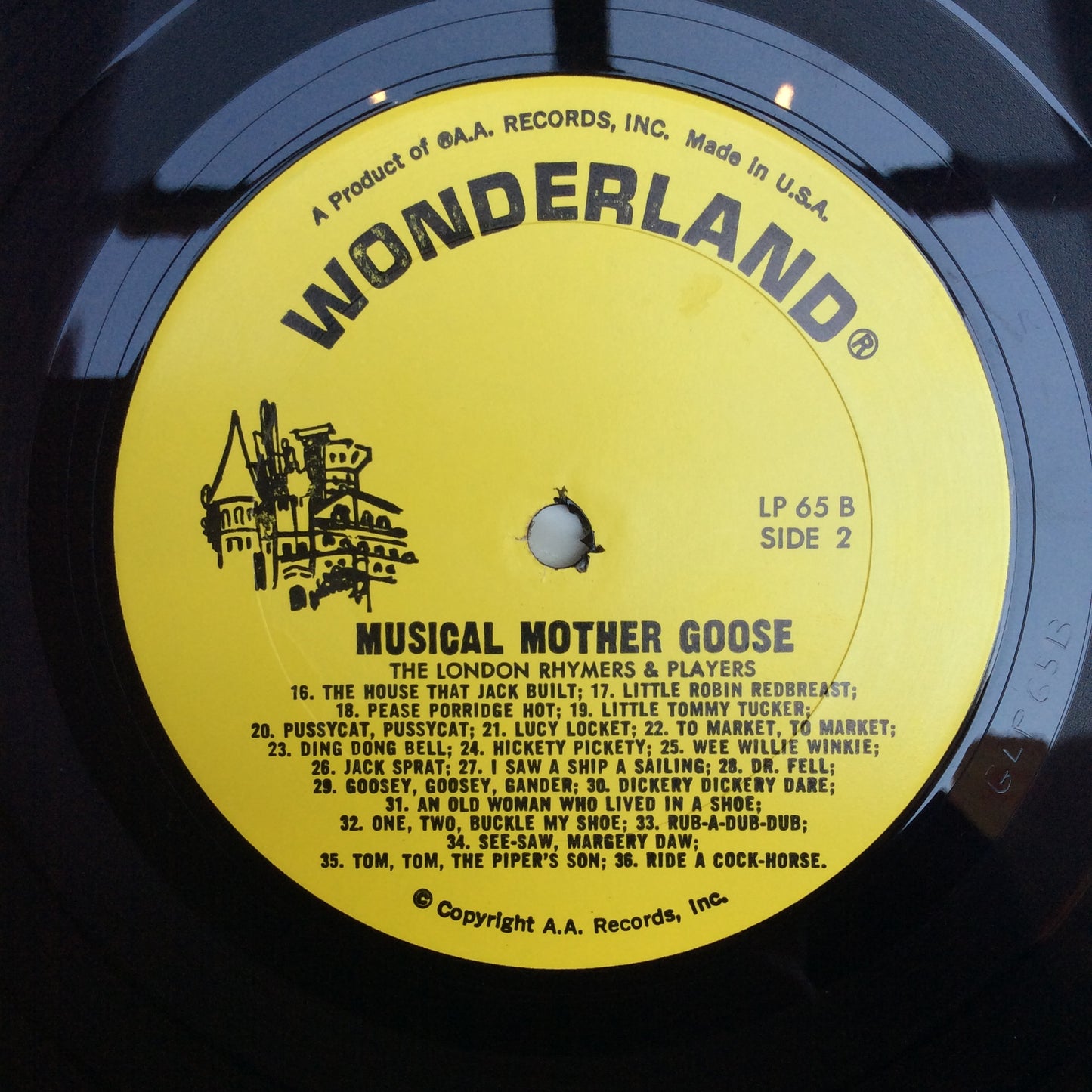 Musical Mother Goose (VINYL) | Excellent (EX) Excellent (EX) - CHILDRENS / USED *EXCELLENT*