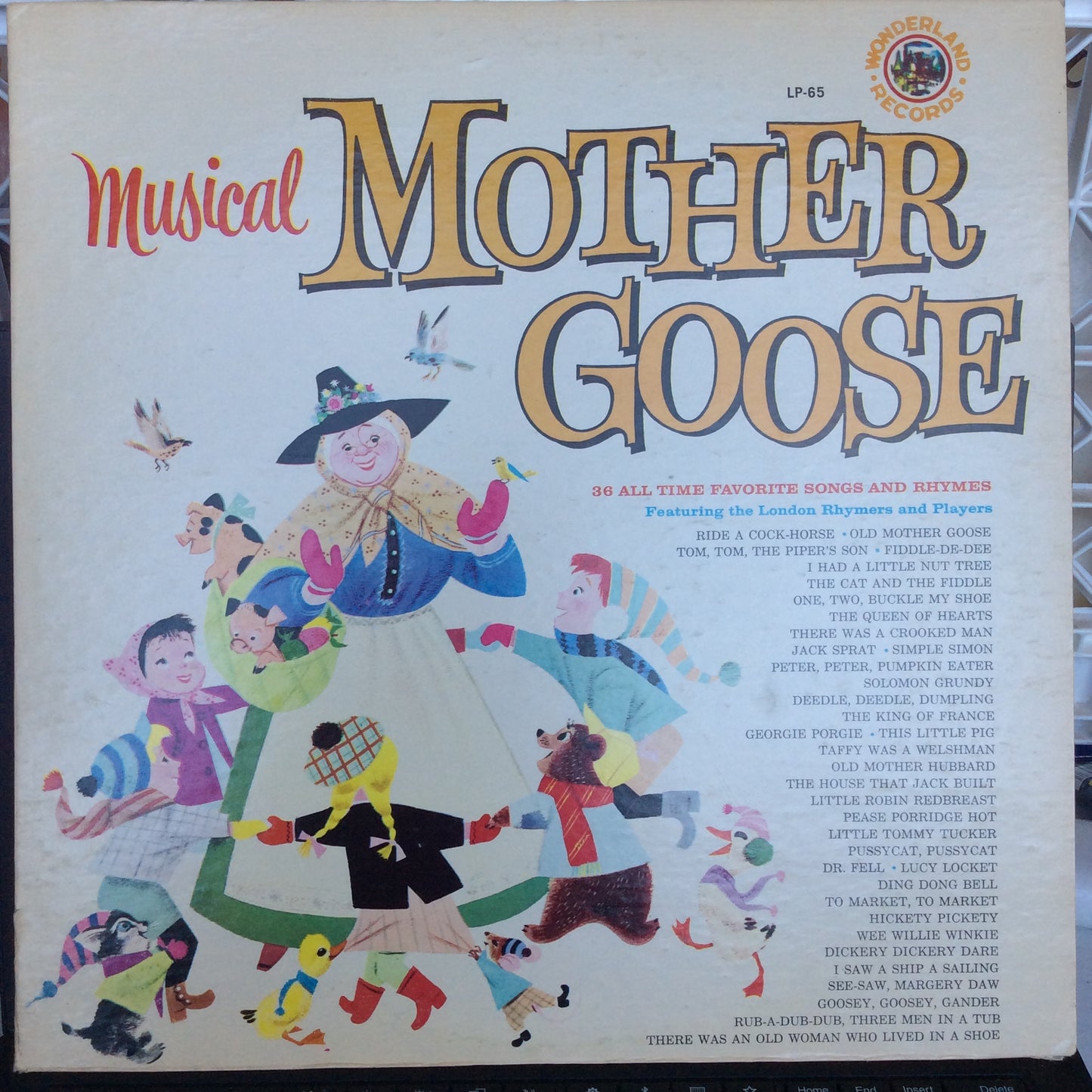 Musical Mother Goose (VINYL) | Excellent (EX) Excellent (EX) - CHILDRENS / USED *EXCELLENT*