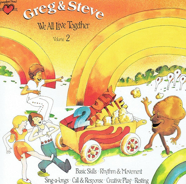 We All Live Together, Volume 2 (CD) | Near Mint (NM) Near Mint (NM or M-) - CHILDRENS / USED *NEAR MINT*