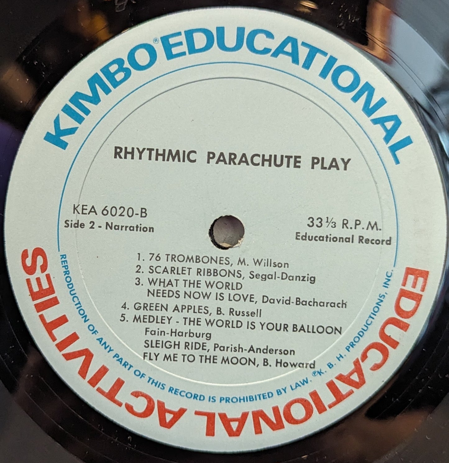 Rhythmic Parachute Play | Near Mint (NM) Excellent (EX)