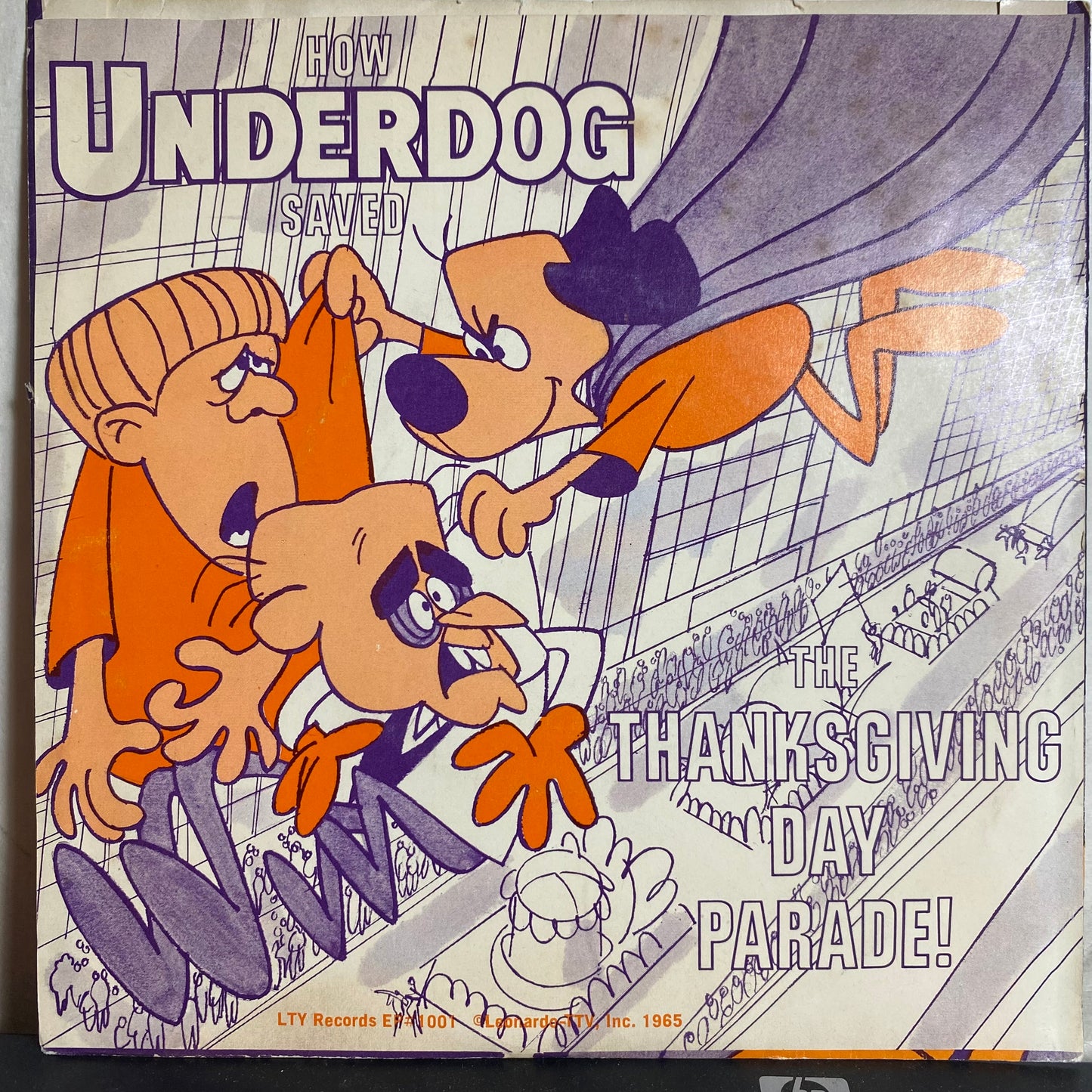 The Underdog Theme Song (7" VINYL) | Near Mint (NM or M-) Very Good Plus (VG+) - CHILDRENS / USED *NEAR MINT*