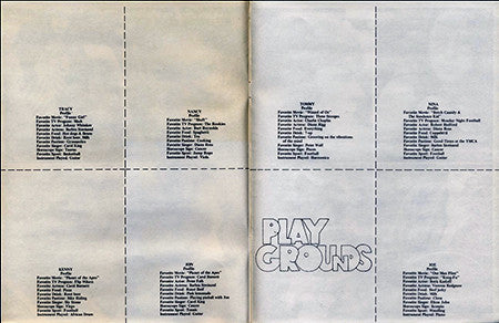 Playgrounds *BOX* | Excellent (EX) Very Good (VG)