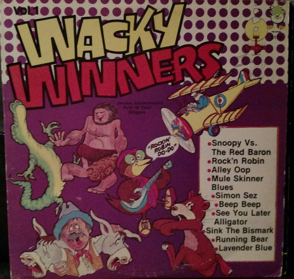 Puff 'N Toot Singers - Wacky Winners Vol. 1 | Very Good Plus (VG+) Very Good Plus (VG+) - CHILDRENS / USED *VERY GOOD+*