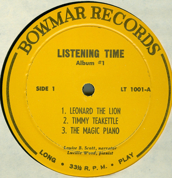 Listening Time | Very Good Plus (VG+) Near Mint (NM)